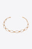 Collar vintage chapado en oro de 18 quilates